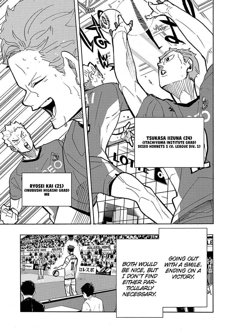 Haikyuu!! chapter 394 page 17