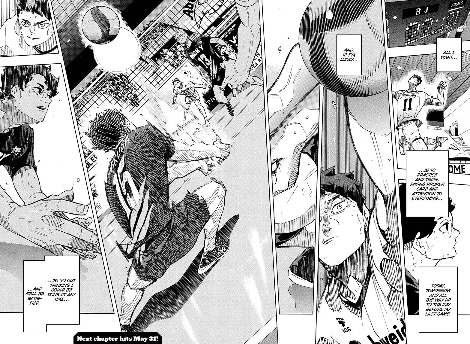 Haikyuu!! chapter 394 page 18