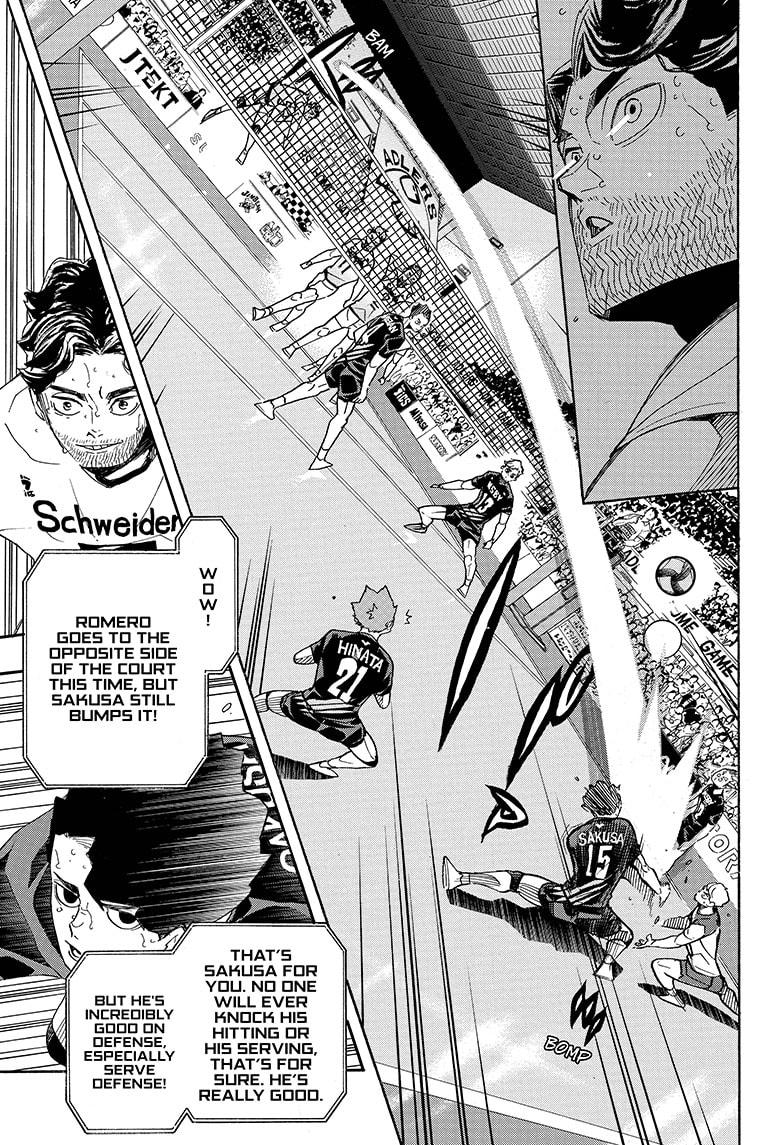 Haikyuu!! chapter 394 page 3