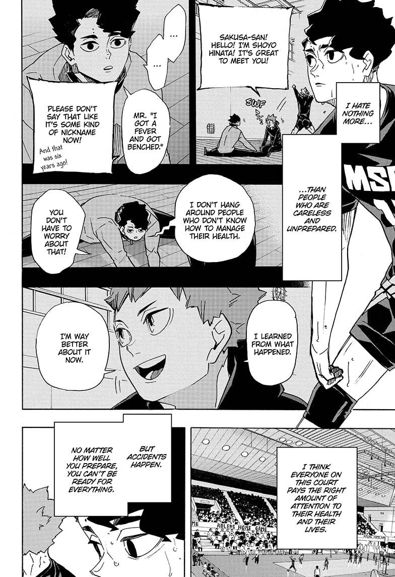 Haikyuu!! chapter 394 page 6