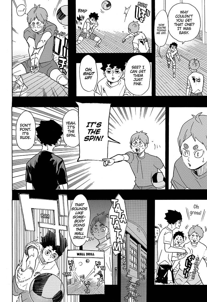 Haikyuu!! chapter 394 page 8