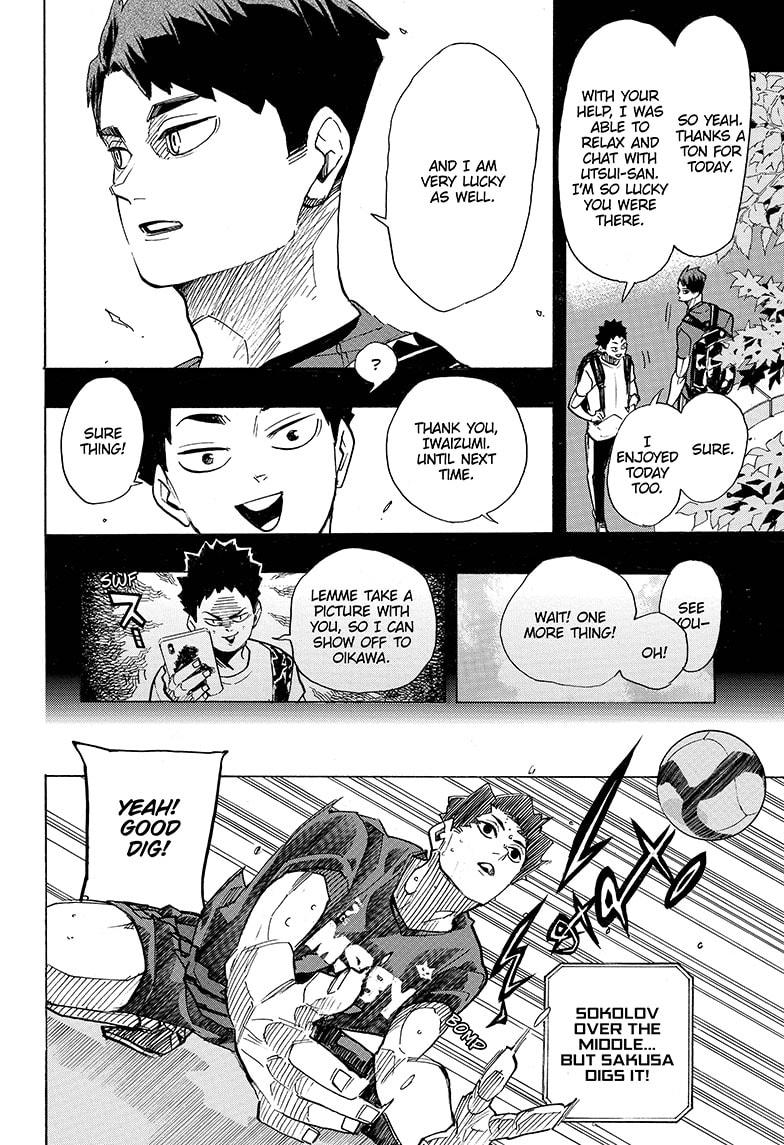 Haikyuu!! chapter 395 page 10