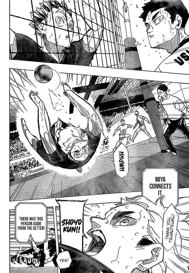 Haikyuu!! chapter 396 page 10