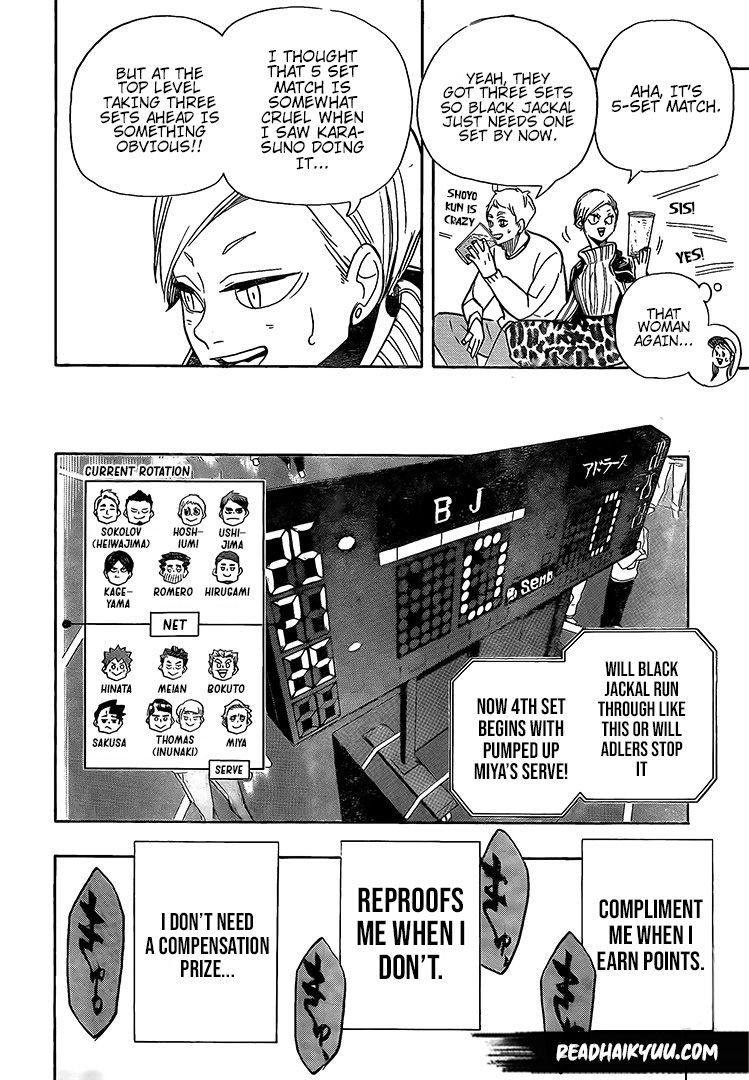 Haikyuu!! chapter 396 page 15