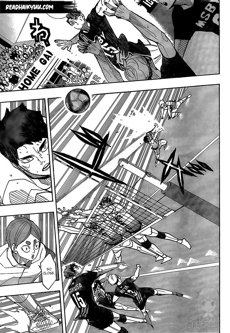 Haikyuu!! chapter 396 page 5