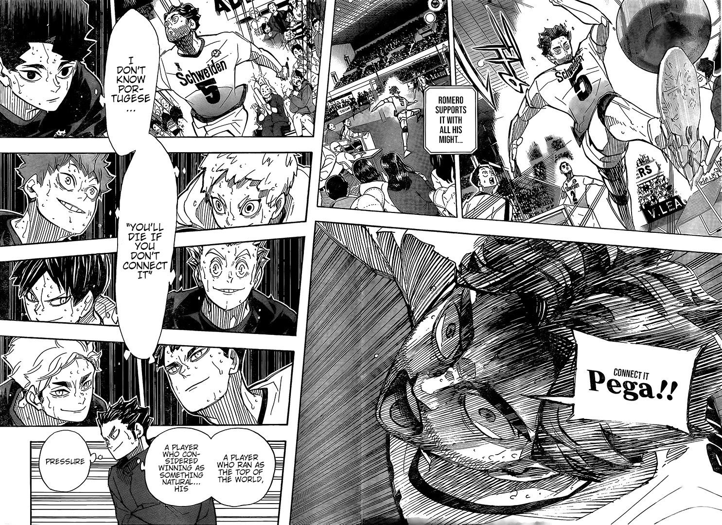 Haikyuu!! chapter 396 page 6
