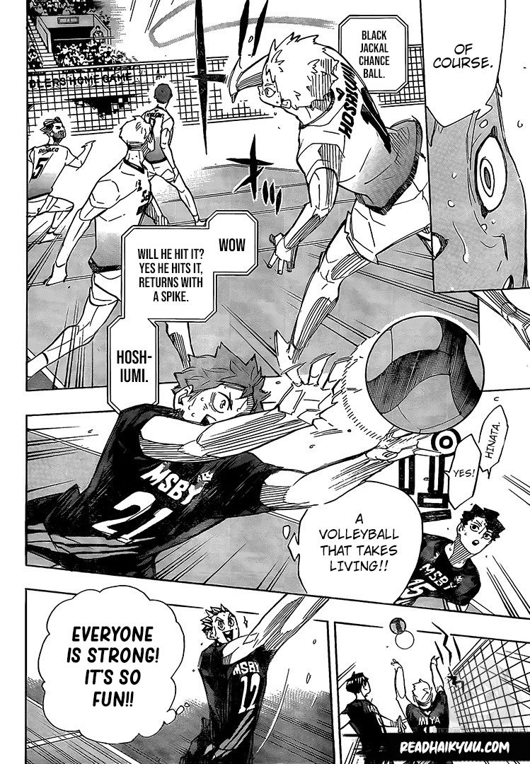 Haikyuu!! chapter 396 page 7