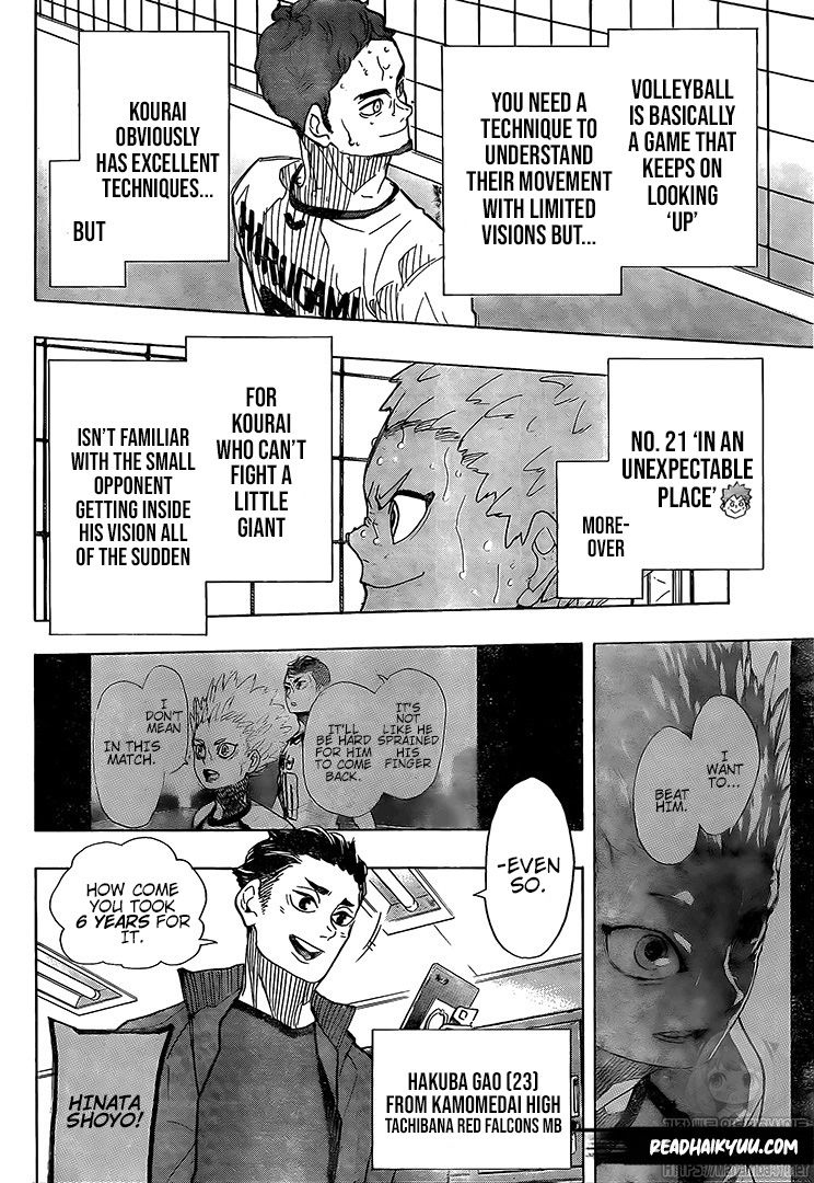 Haikyuu!! chapter 397 page 11