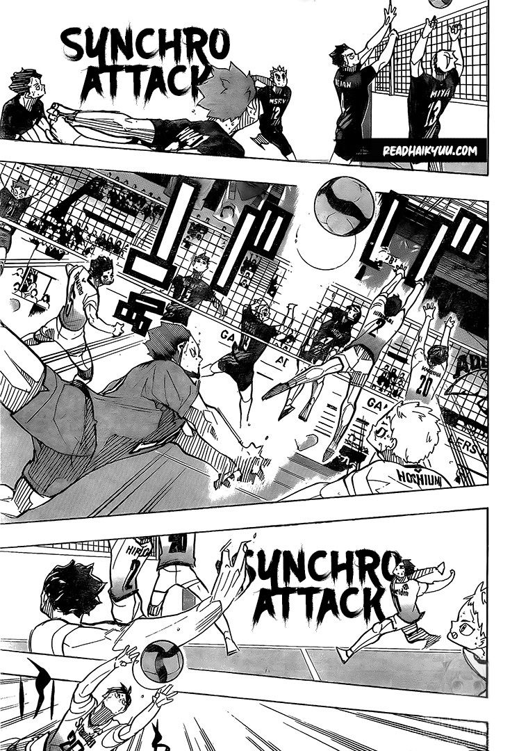 Haikyuu!! chapter 397 page 3