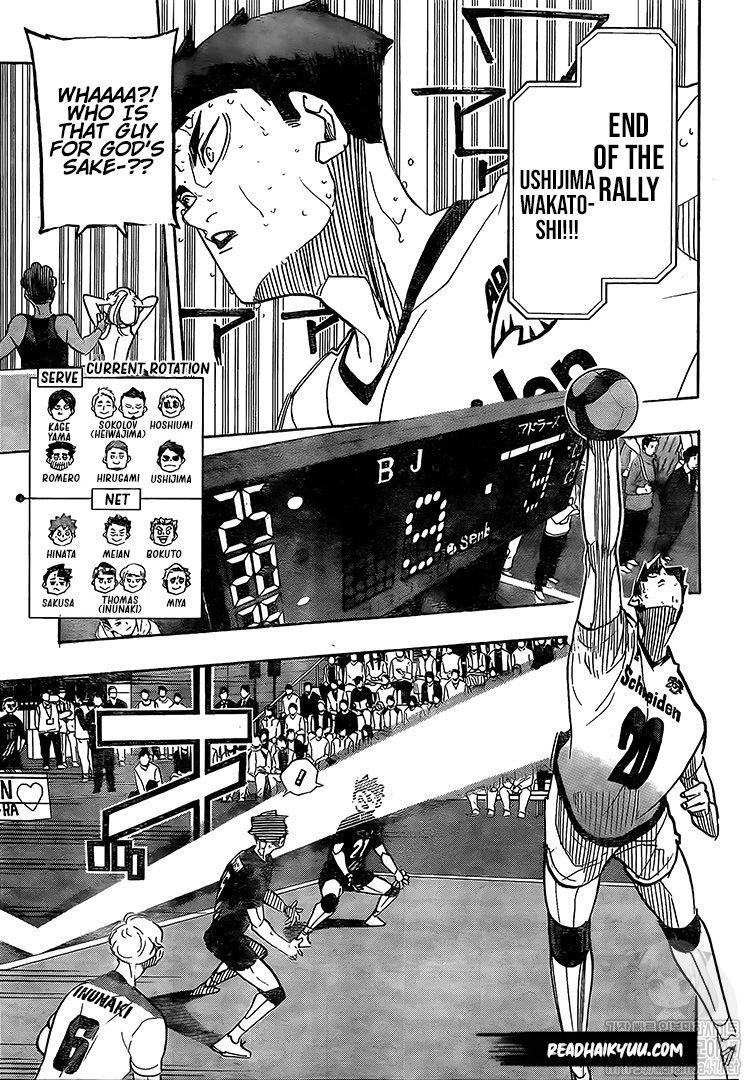 Haikyuu!! chapter 397 page 5