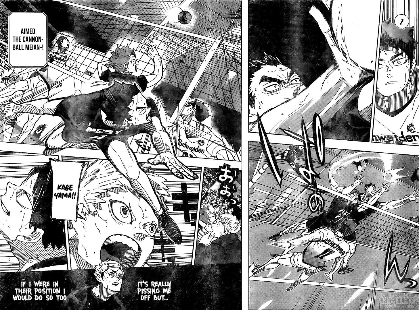 Haikyuu!! chapter 397 page 8