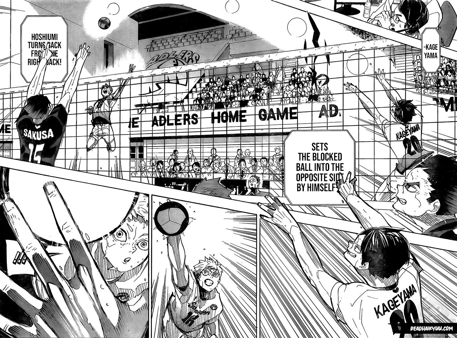 Haikyuu!! chapter 397 page 9