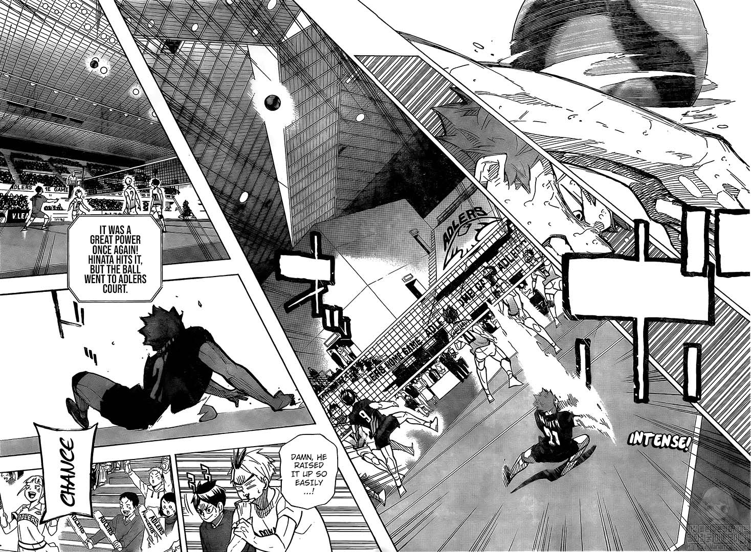 Haikyuu!! chapter 398 page 2