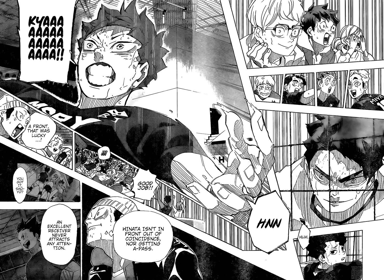 Haikyuu!! chapter 398 page 8