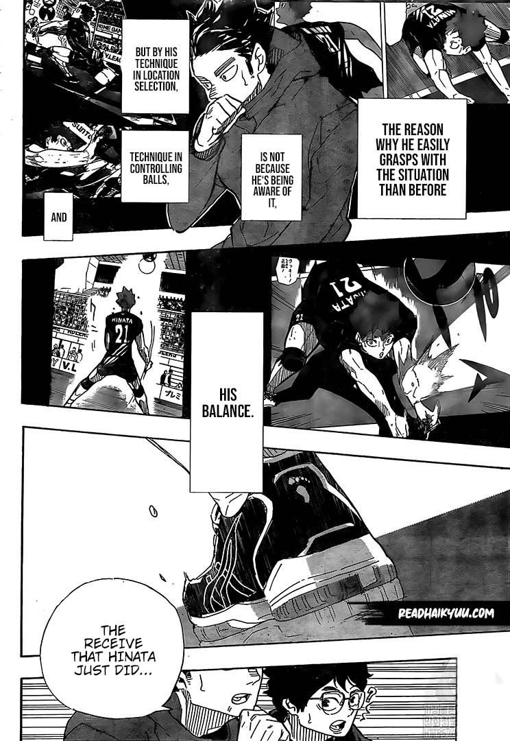Haikyuu!! chapter 398 page 9