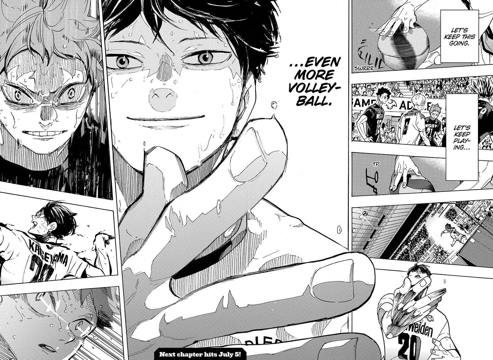 Haikyuu!! chapter 399 page 15