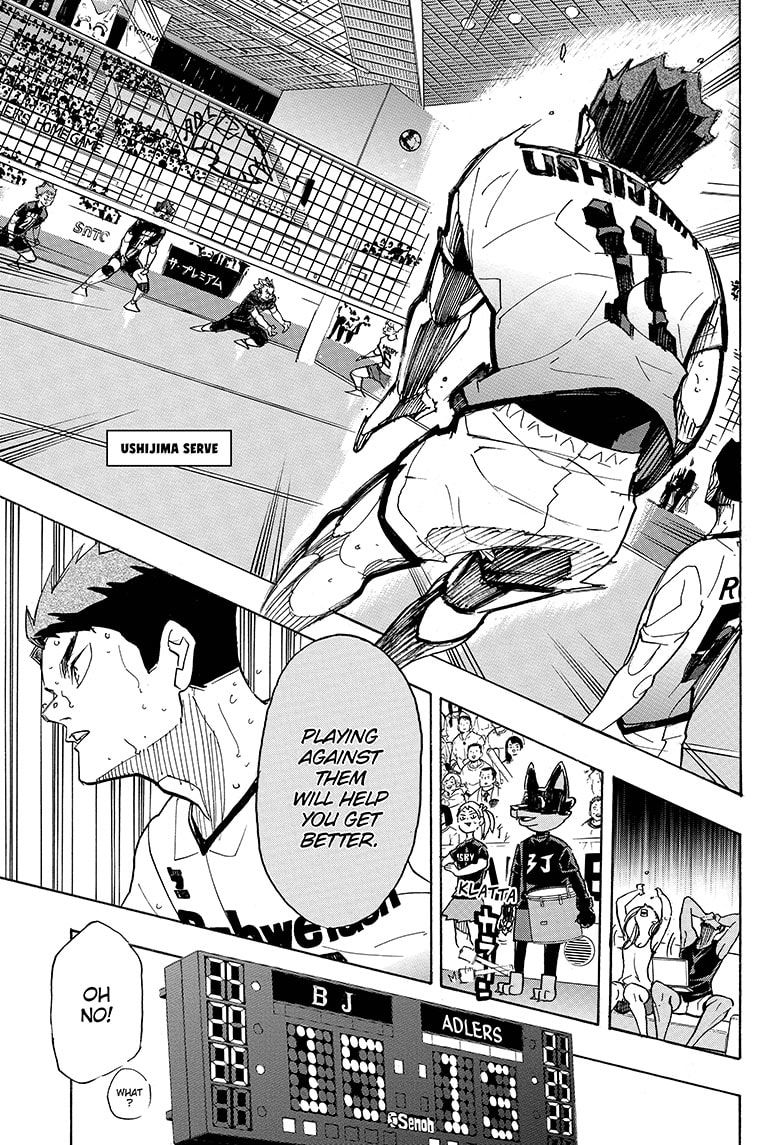 Haikyuu!! chapter 399 page 3