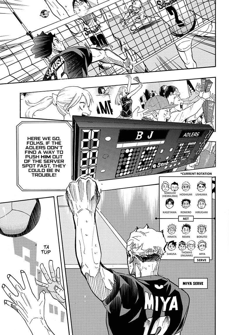 Haikyuu!! chapter 399 page 5