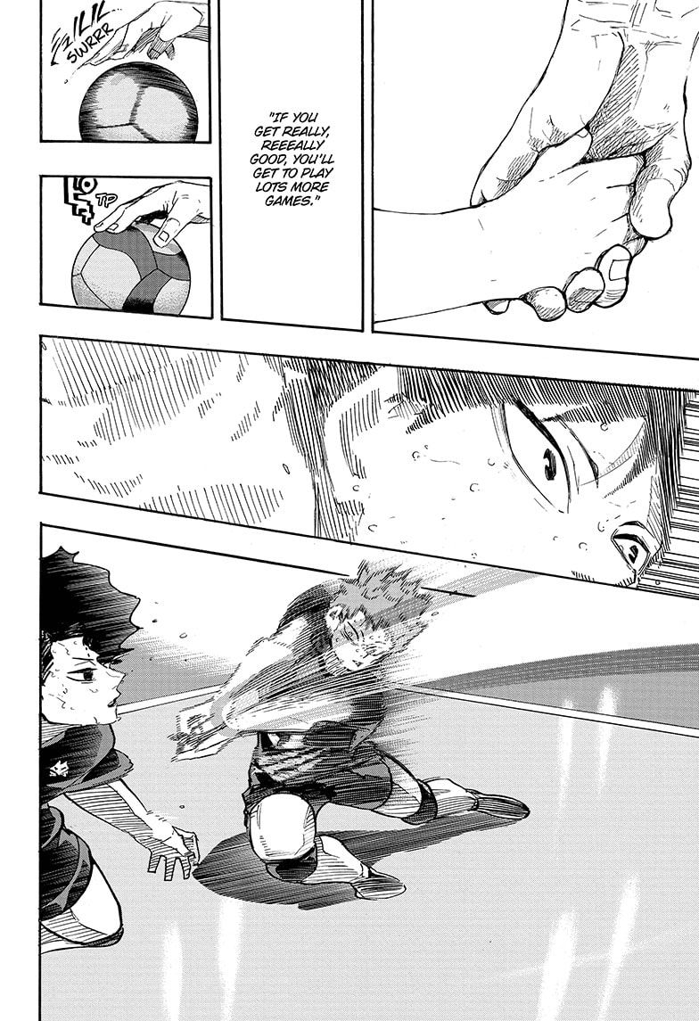 Haikyuu!! chapter 399 page 9