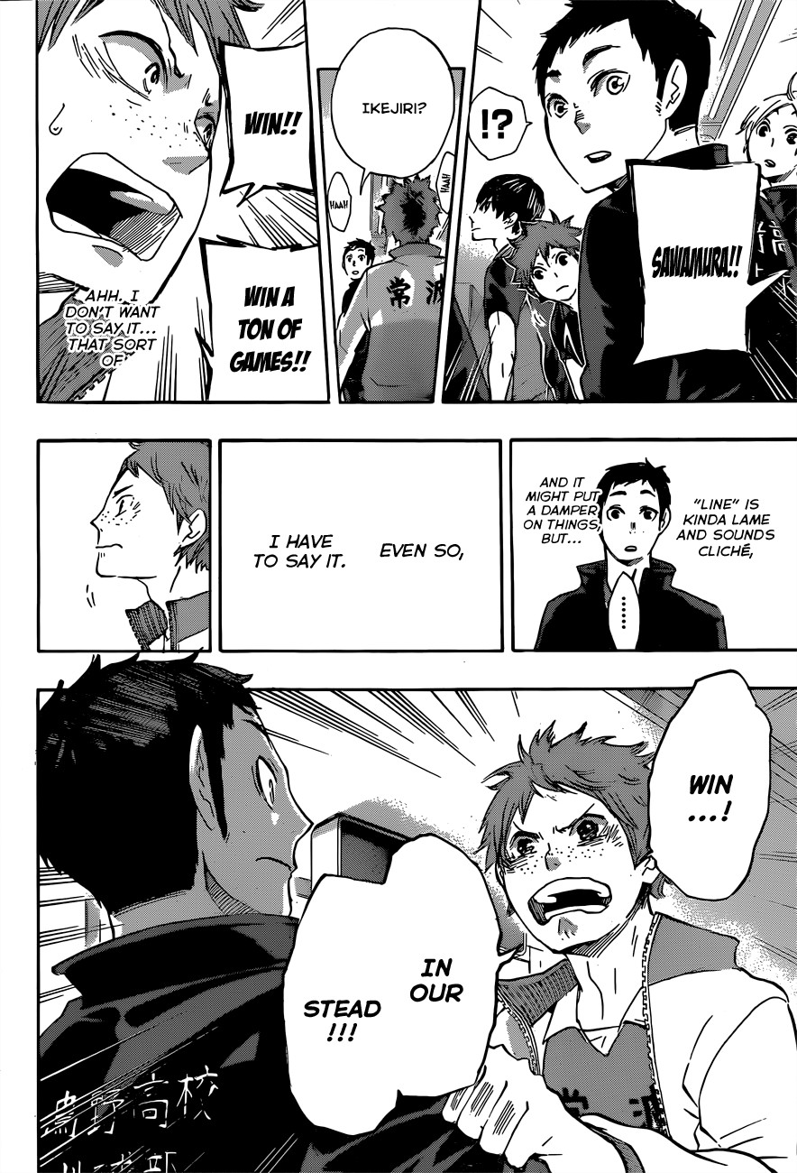 Haikyuu!! chapter 40 page 16