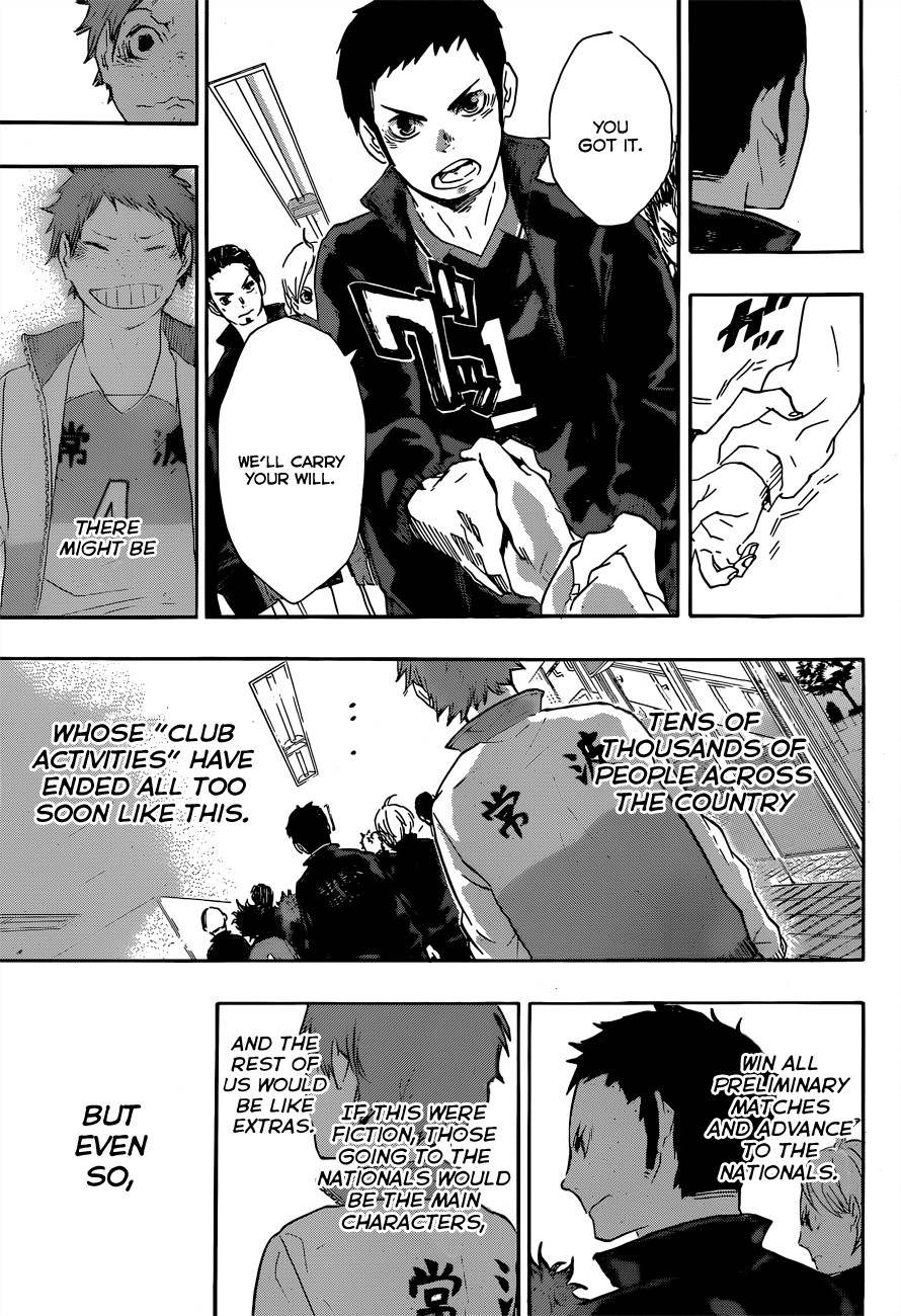 Haikyuu!! chapter 40 page 17
