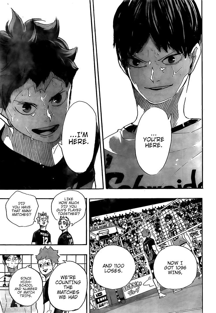 Haikyuu!! chapter 401 page 10