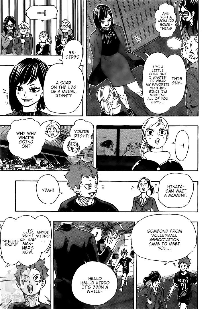 Haikyuu!! chapter 401 page 14