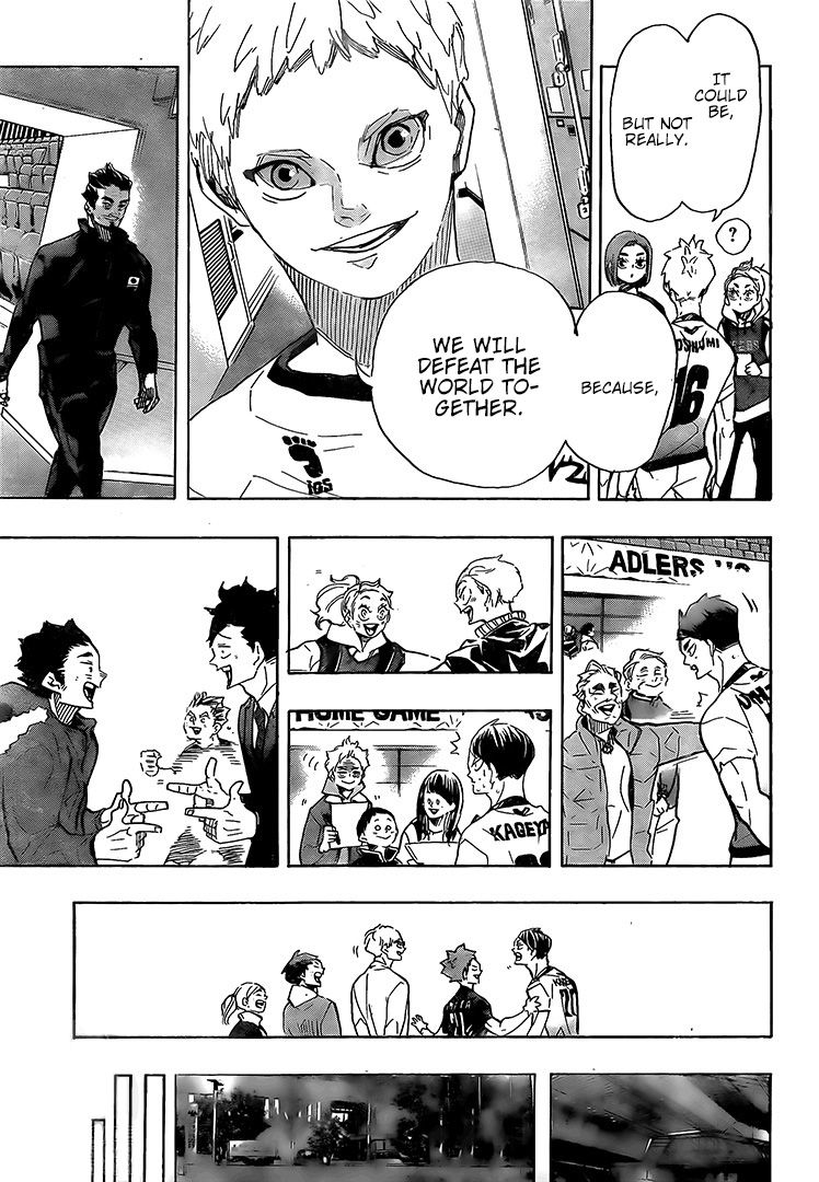Haikyuu!! chapter 401 page 20