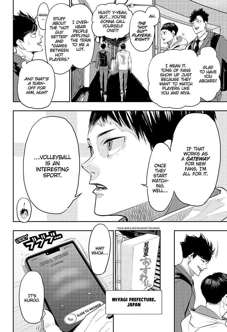 Haikyuu!! chapter 402.1 page 6