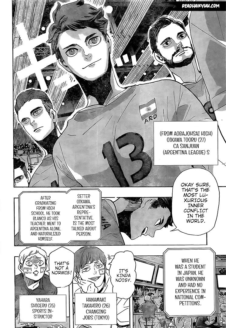 Haikyuu!! chapter 402 page 13
