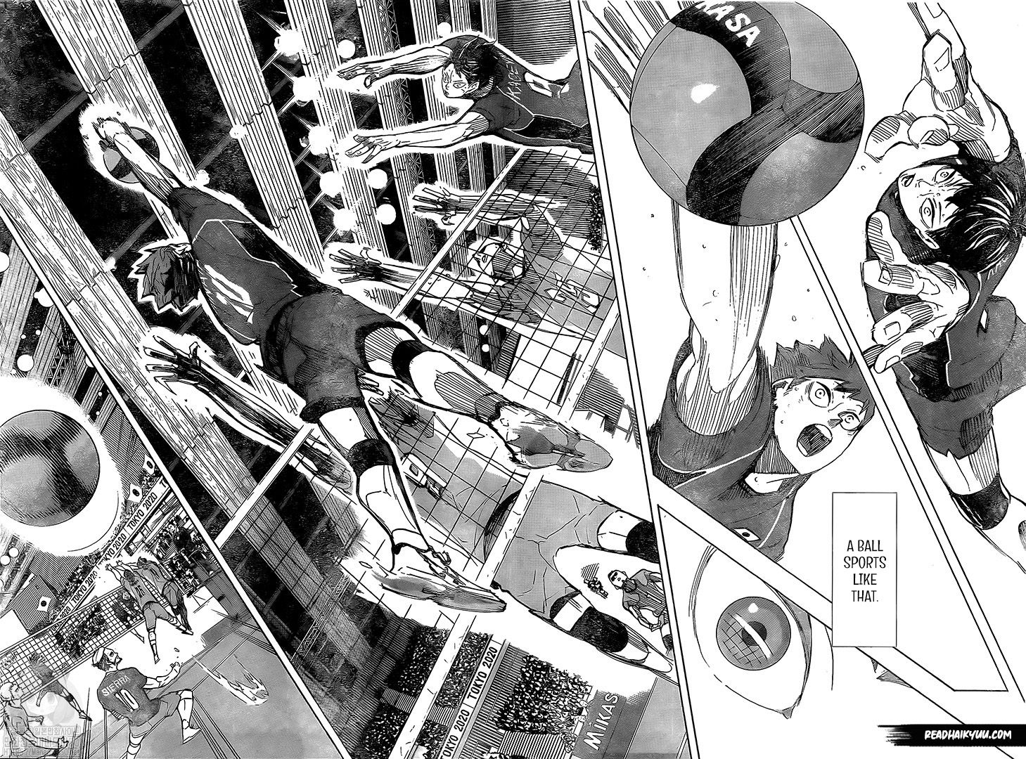 Haikyuu!! chapter 402 page 19