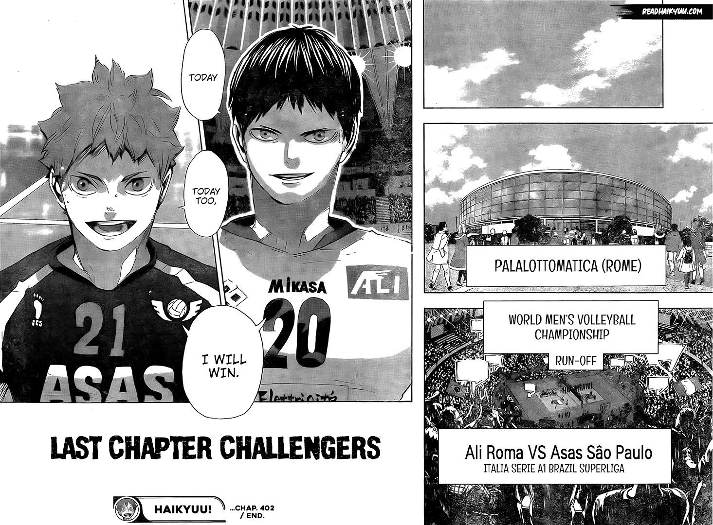 Haikyuu!! chapter 402 page 21