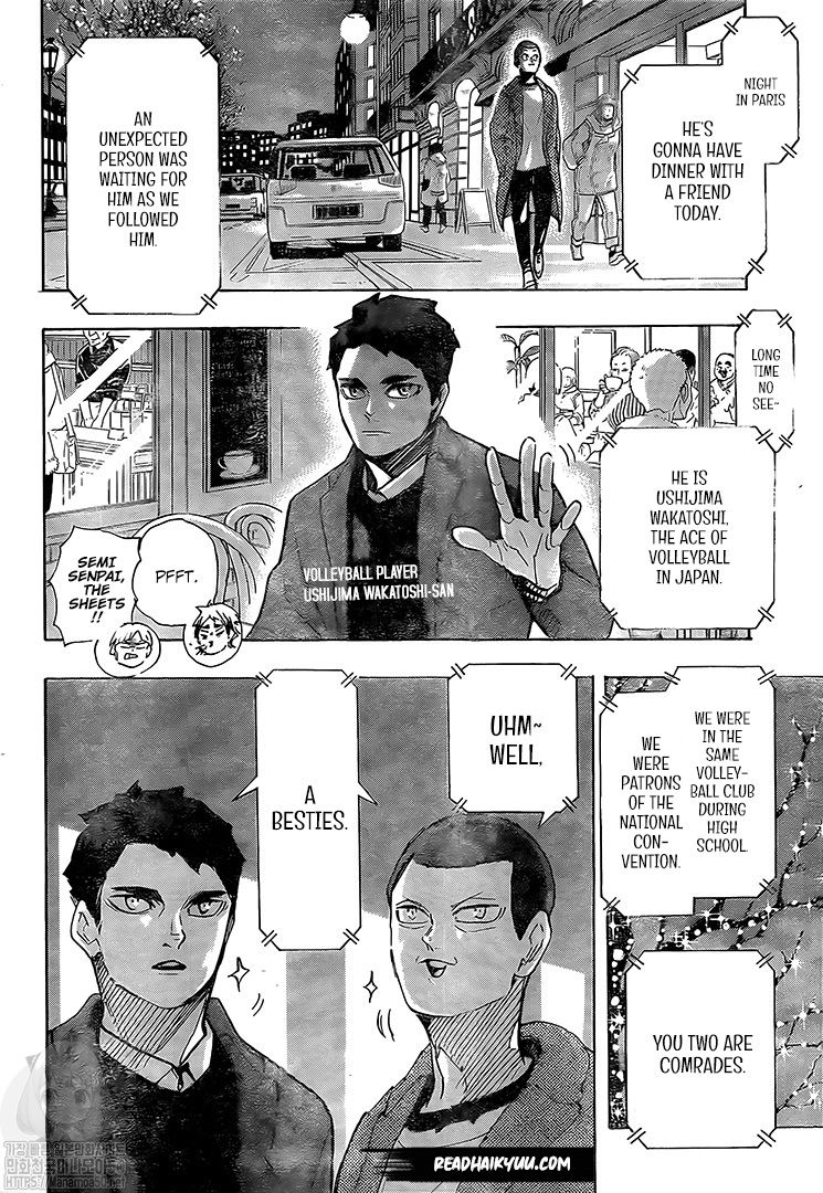 Haikyuu!! chapter 402 page 5