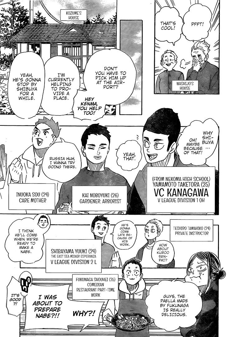 Haikyuu!! chapter 402 page 6