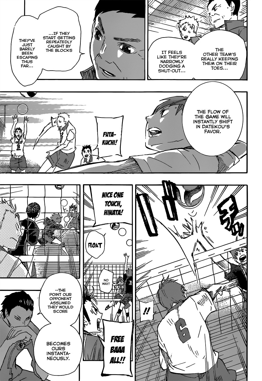 Haikyuu!! chapter 42 page 15