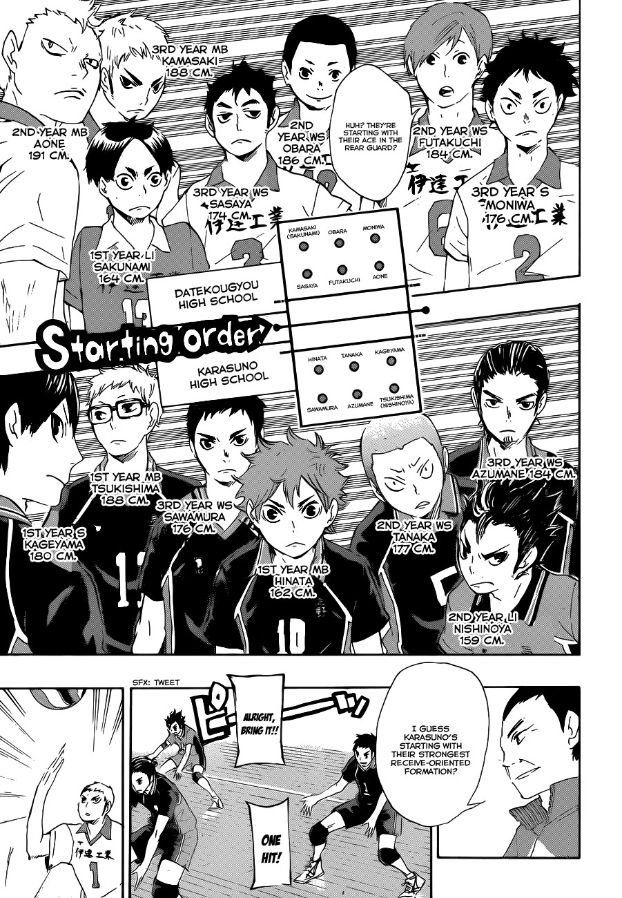 Haikyuu!! chapter 42 page 5
