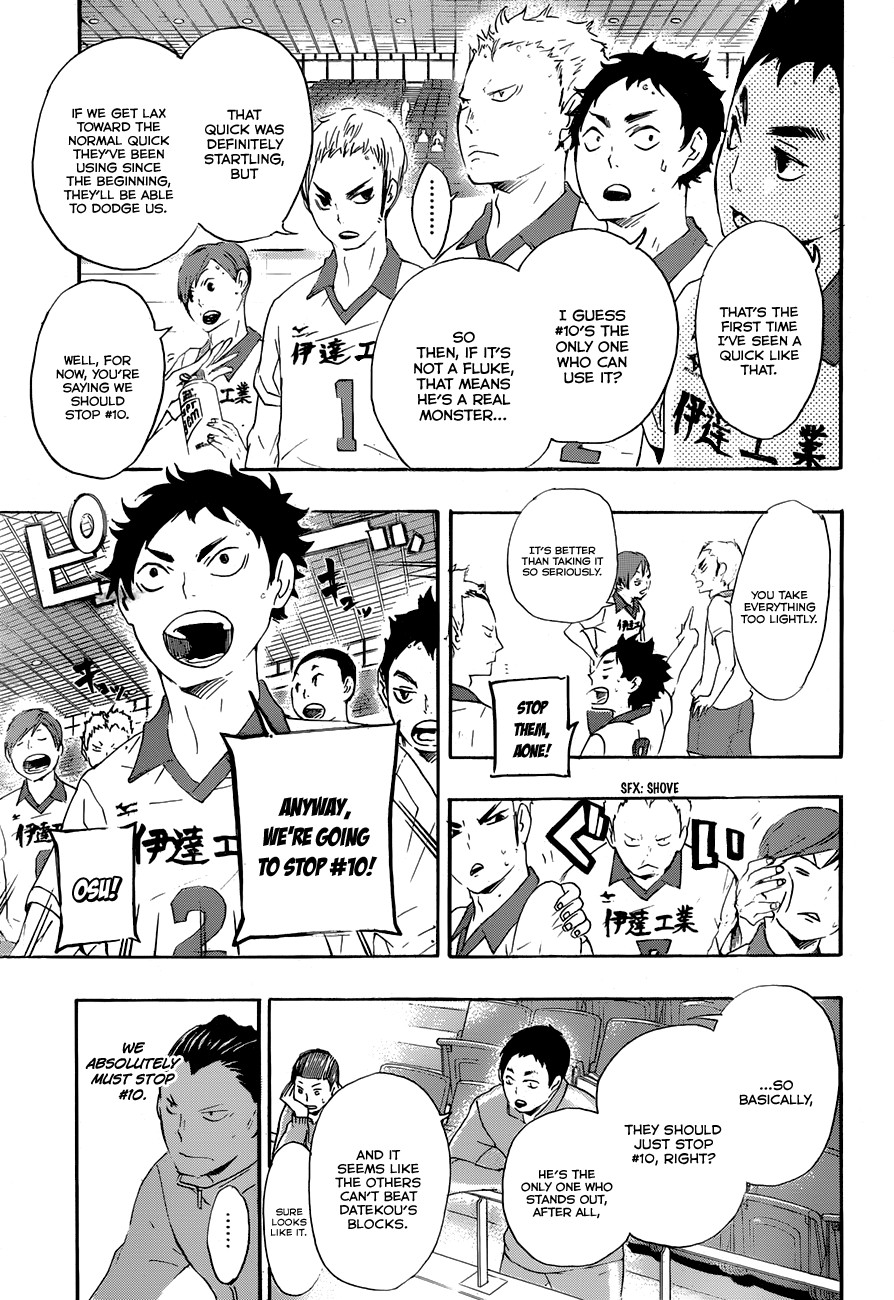 Haikyuu!! chapter 43 page 19