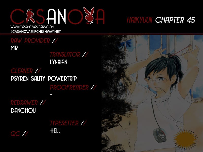 Haikyuu!! chapter 45 page 1