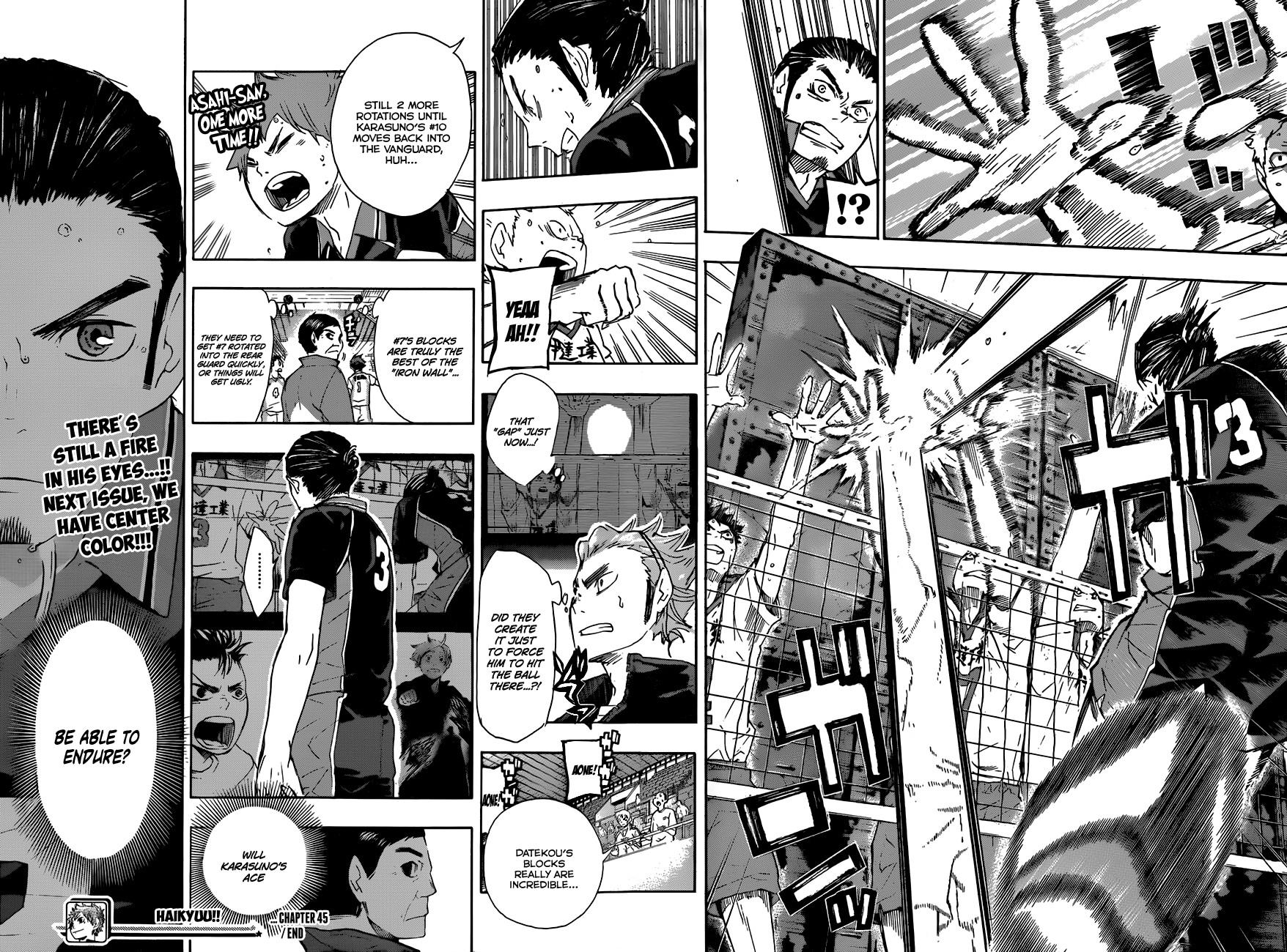 Haikyuu!! chapter 45 page 21