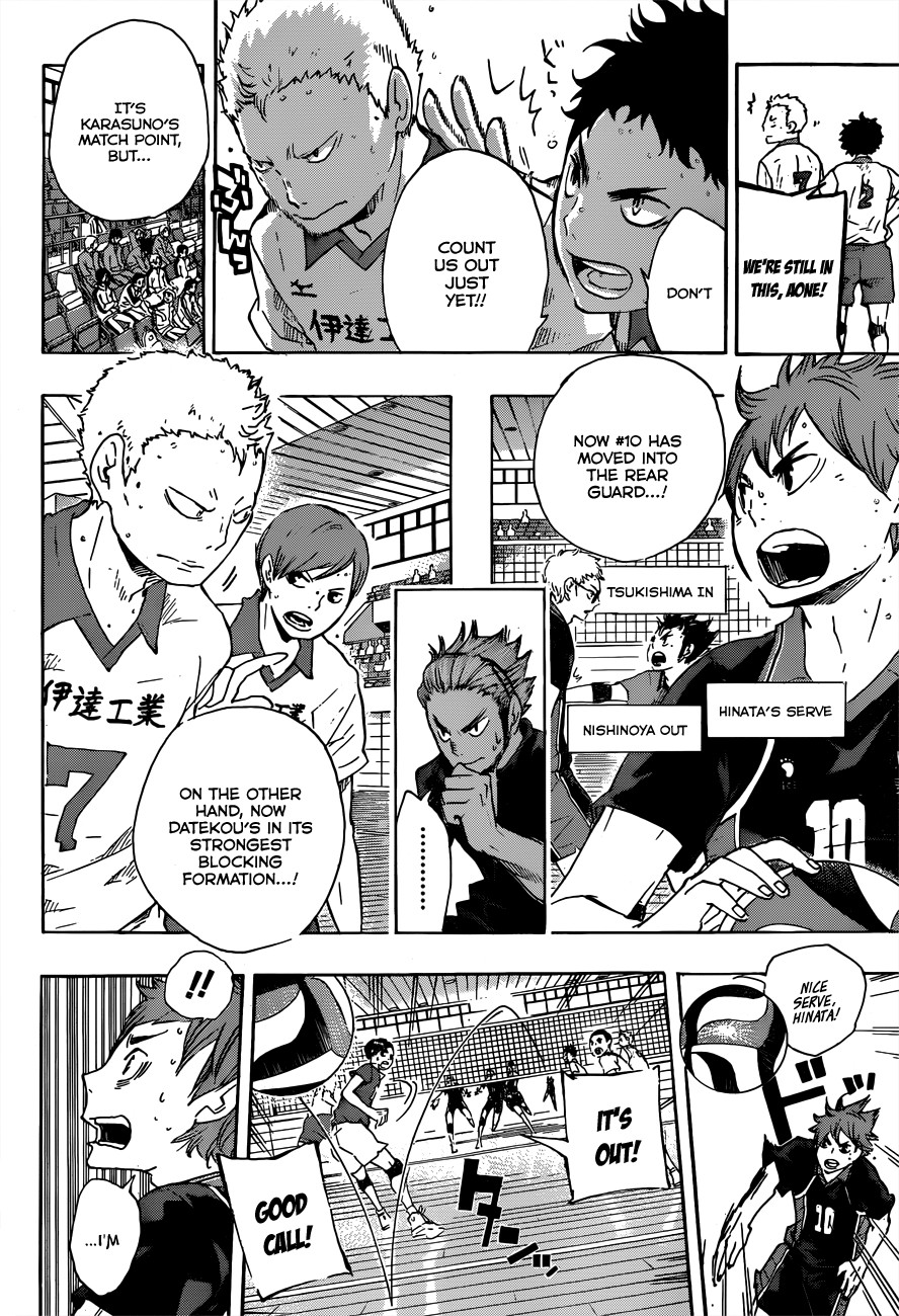 Haikyuu!! chapter 46 page 14