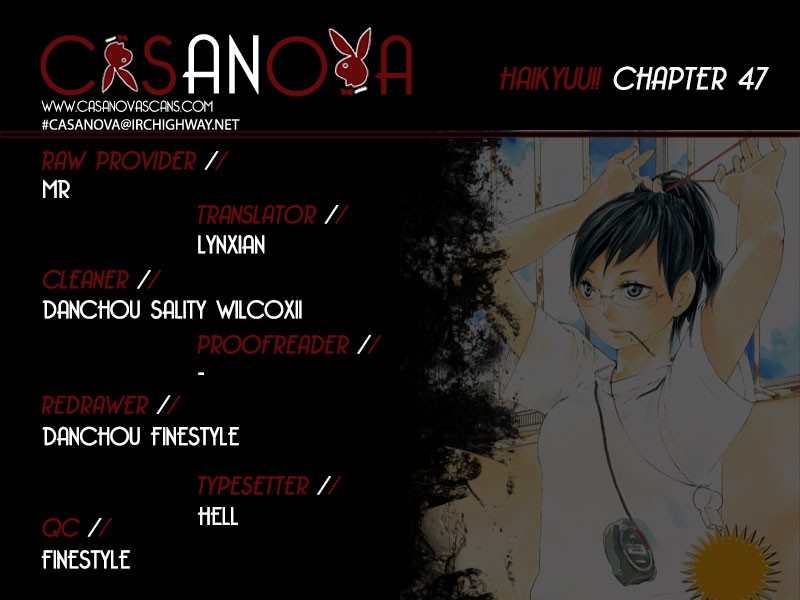 Haikyuu!! chapter 47 page 1