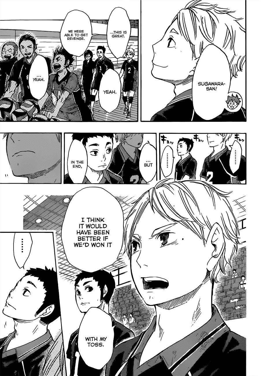 Haikyuu!! chapter 47 page 18