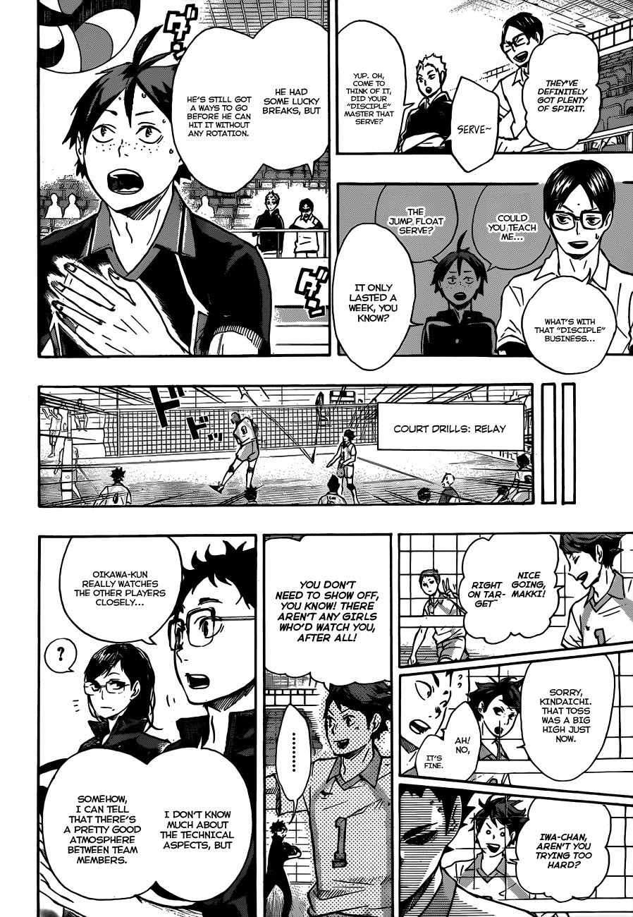 Haikyuu!! chapter 49 page 8