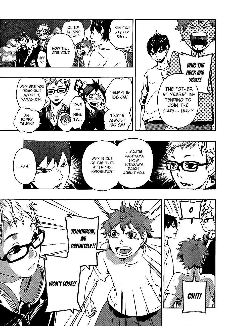 Haikyuu!! chapter 5 page 11