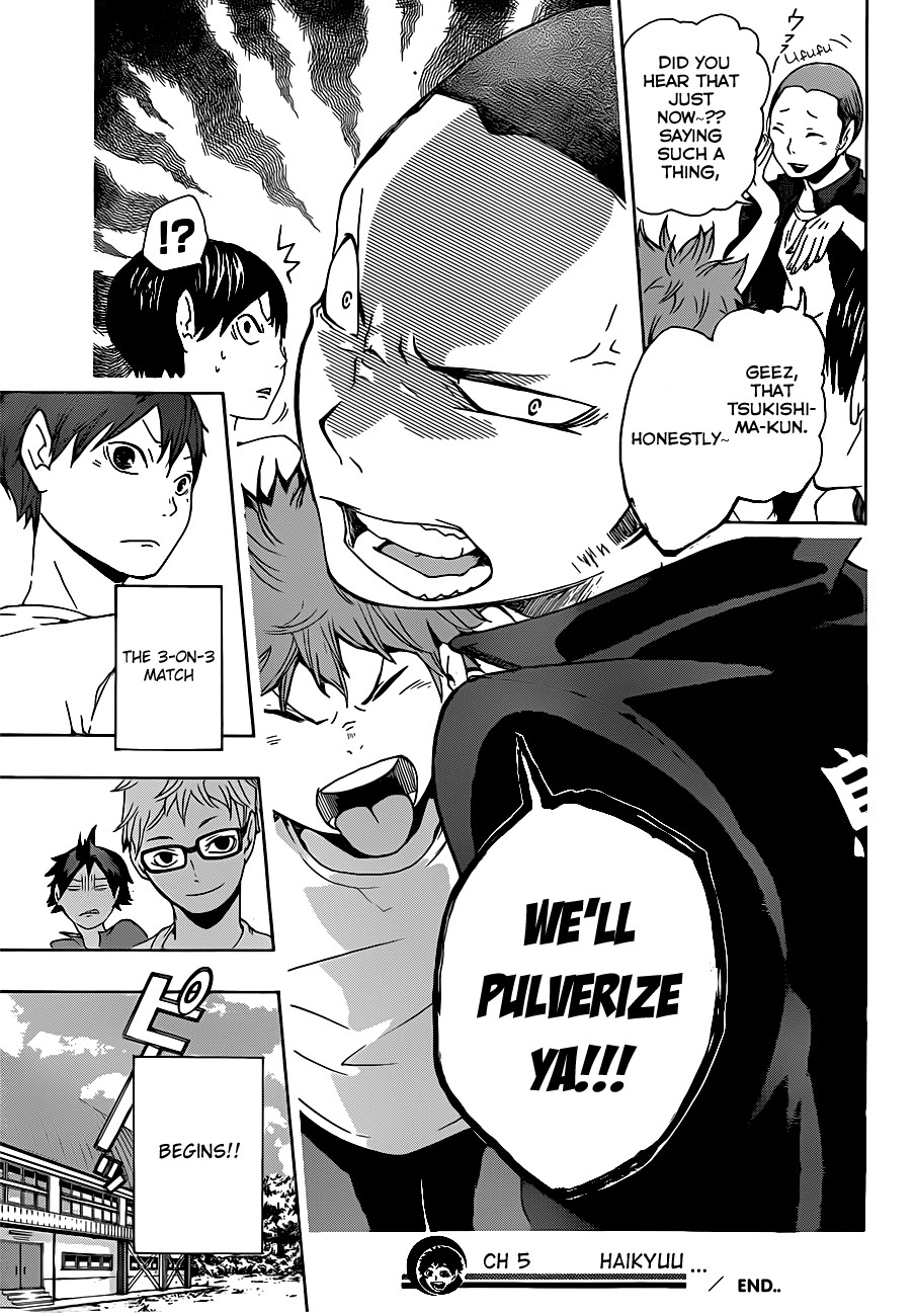 Haikyuu!! chapter 5 page 21