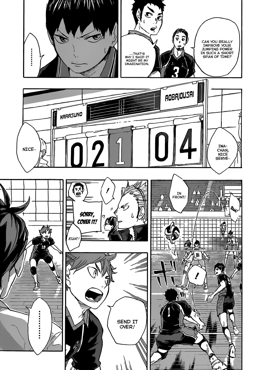 Haikyuu!! chapter 50 page 17