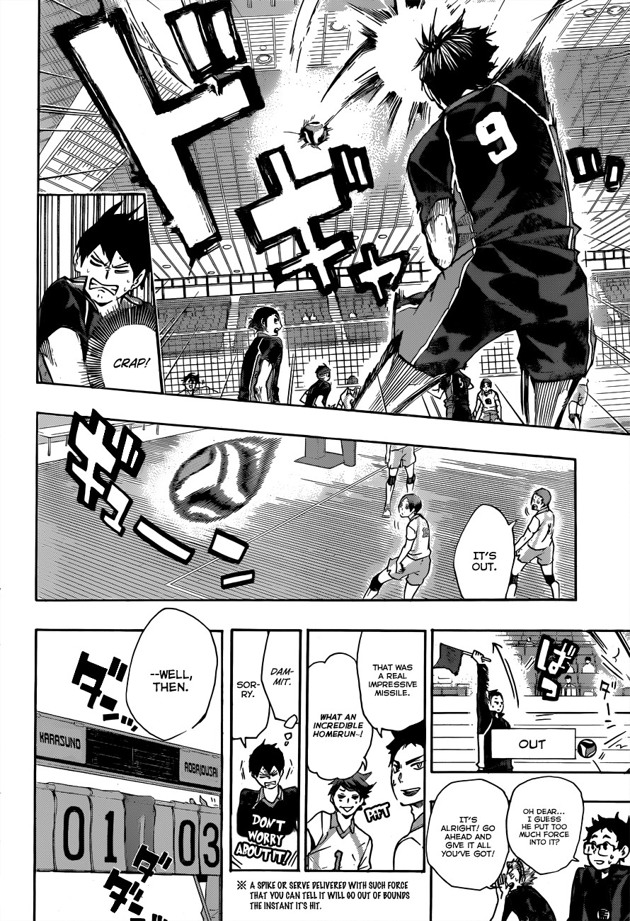 Haikyuu!! chapter 50 page 6