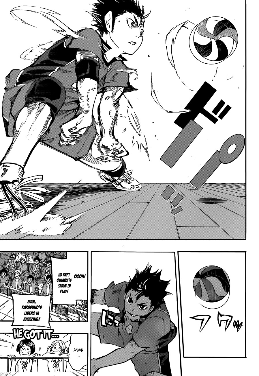Haikyuu!! chapter 50 page 9