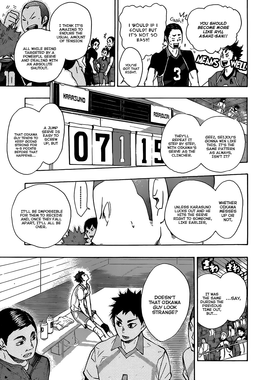 Haikyuu!! chapter 52 page 15