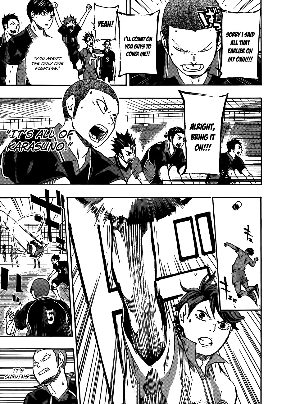 Haikyuu!! chapter 52 page 17